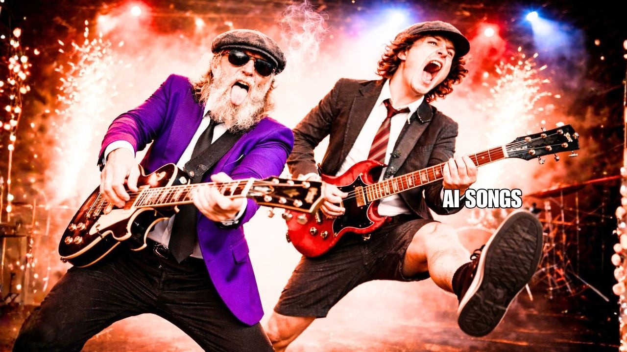 AC/DC, Led Zeppelin & Guns N' Roses &ndash; Ruthless Hard Rock with Lightning-Charged Riffs | AI Mix