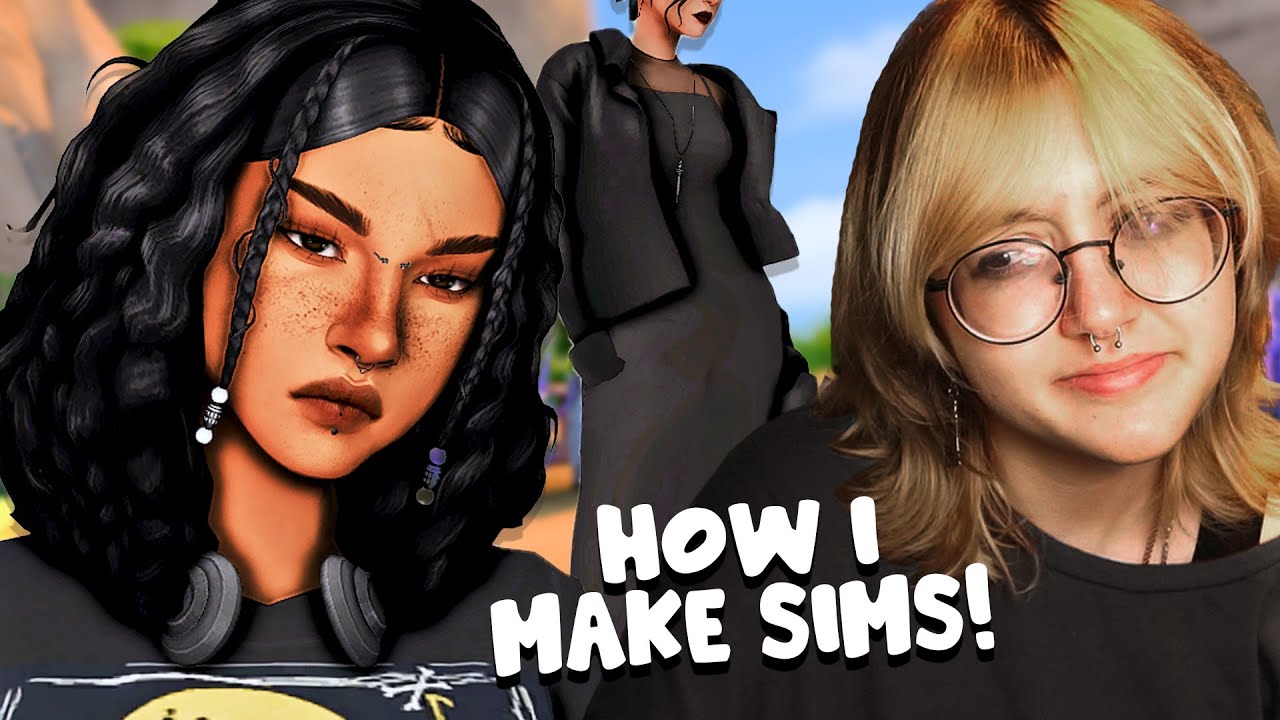Как я создаю персонажей (с CC Must Haves!) (2022) | Sims 4 Создание персонажа