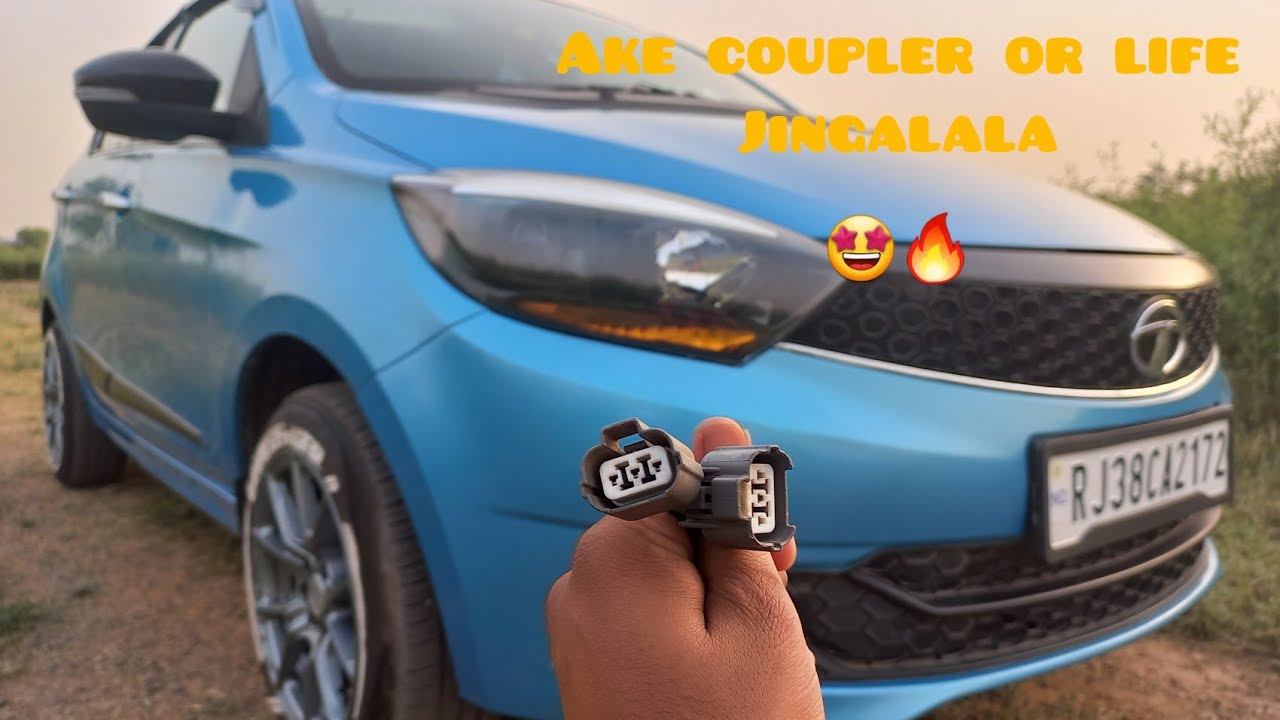 TATA TIAGO/TIGOR PROJECTOR LAMP INSTALLATION TOP MODEL HEADLIGHT INSTALLED  #modification #TIGOR