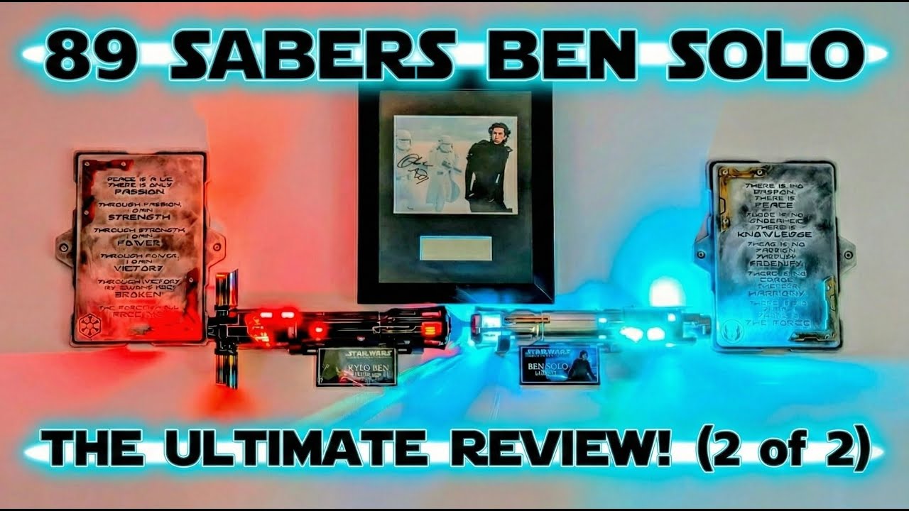 Is This The Perfect Jedi Saber? 89 Sabers Ben Solo