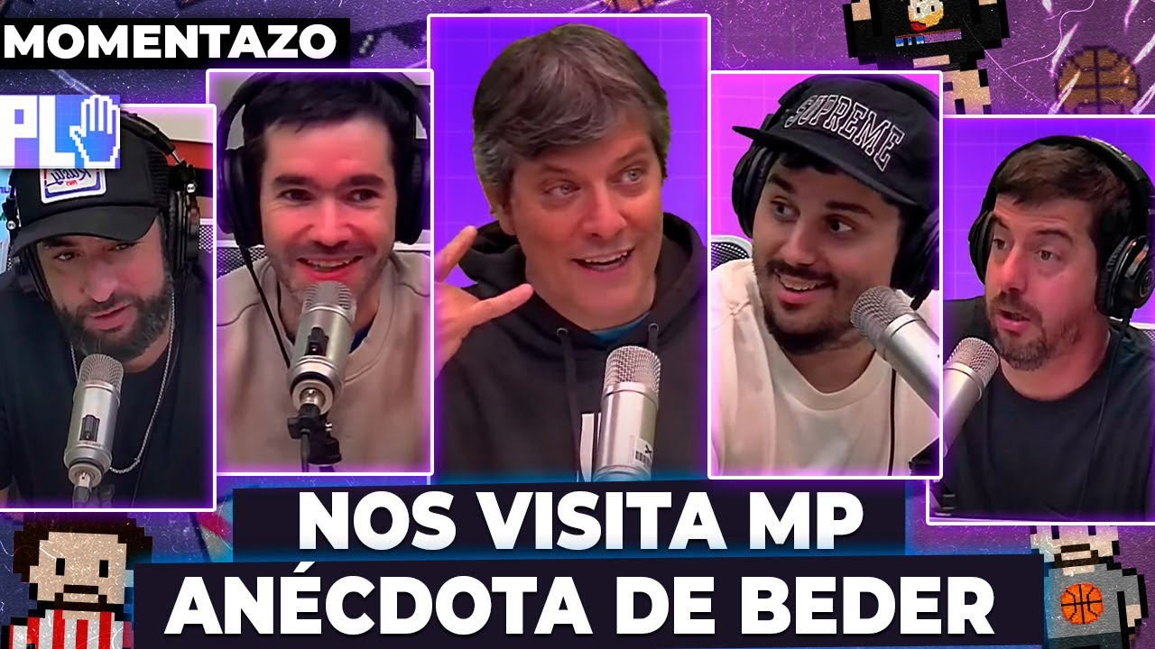 VISITA DE PERGOLINI y ANÉCDOTA DE BEDER en #ParenLaMano