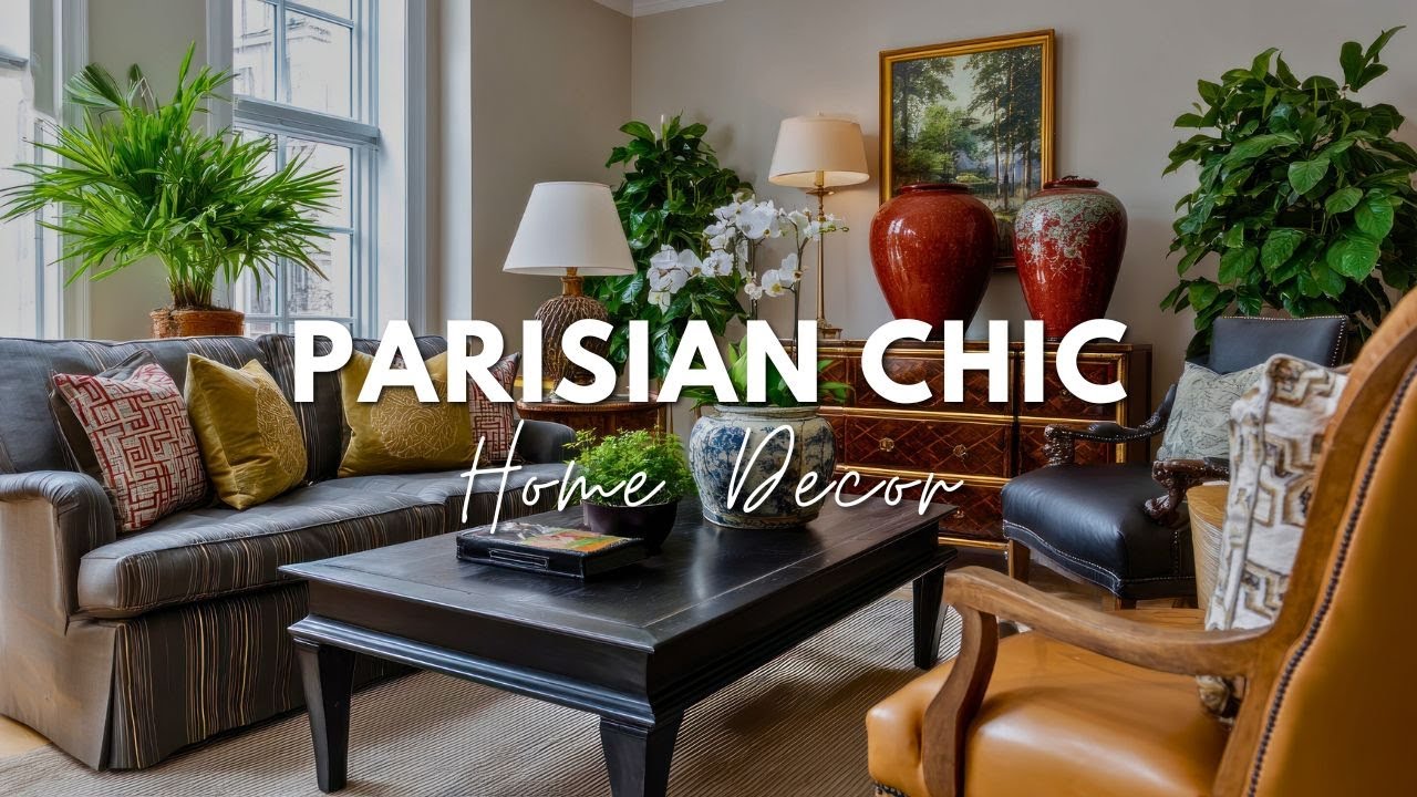 Parisian-Inspired Home Decor: How to Get That Effortless French Look