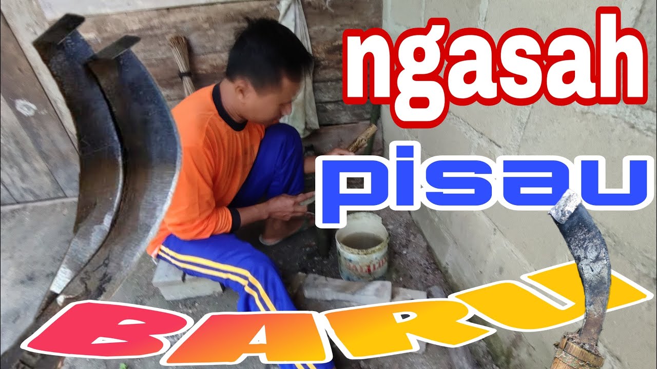 CARA MENGASAH PISAU SADAP KARET BARU,CEPAT DAN LANGSUNG BISA DIPAKAI ‼️
