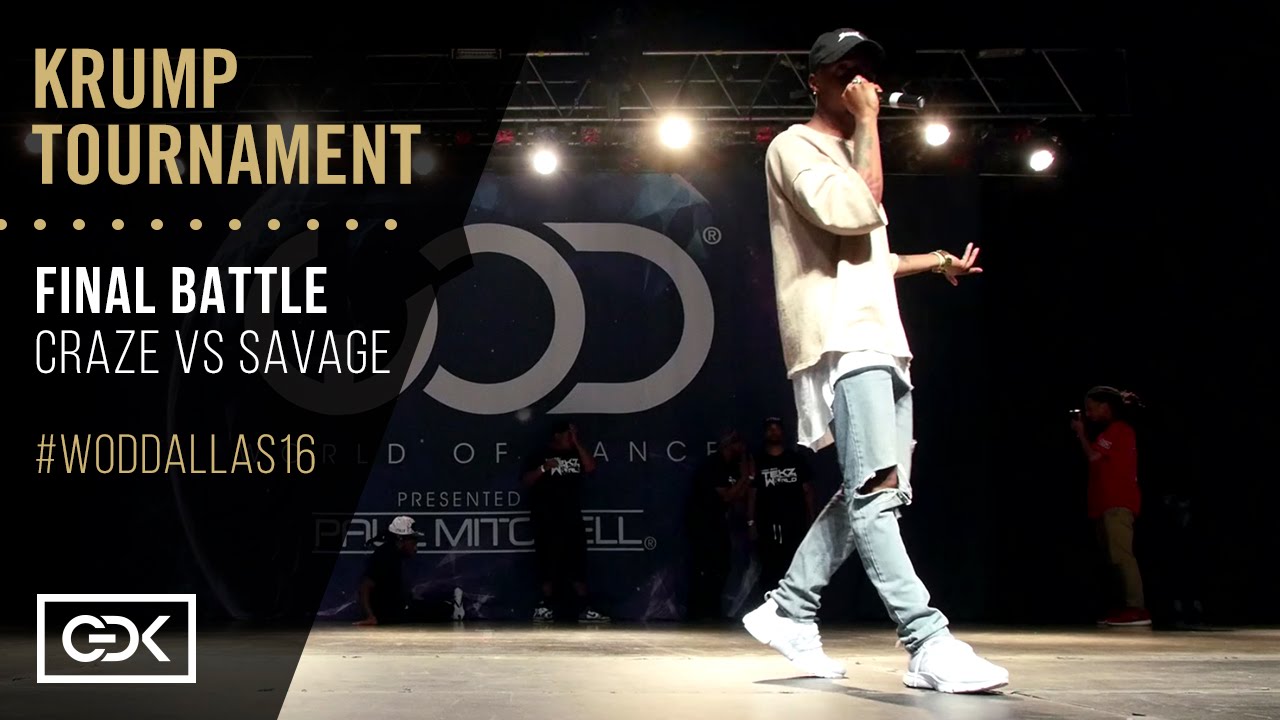 KRAIZ vs SAVAGE | Krump Final Battle | World of Dance Dallas 2016 | #WODDALLAS16