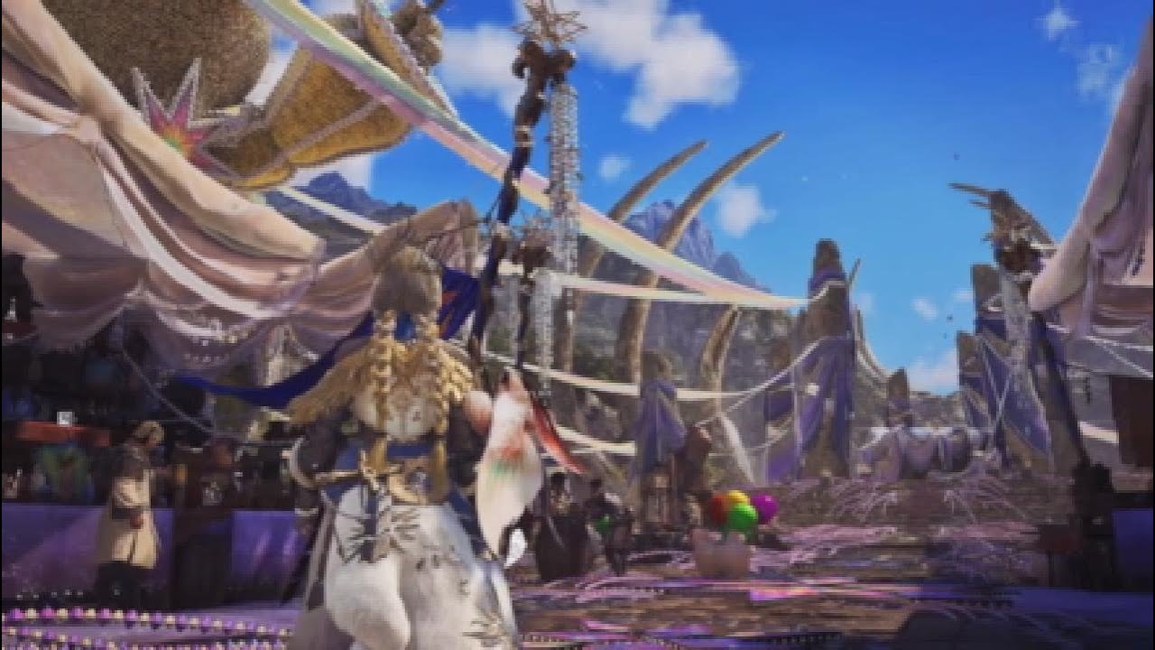 MHW: Lumenhymn Exploration - Meal and Bowling