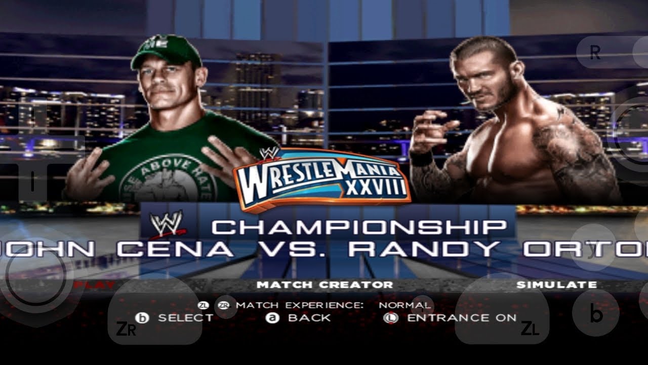 WWE 13 WII WWE CHAMPIONSHIP MATCH JOHN CENA VS RANDY ORTON WRESTLEMANIAXXVLLL NIGHT 2