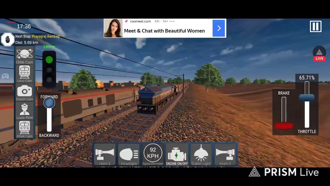 🔴Live Latest & New Train Game for Android | Train Sim India