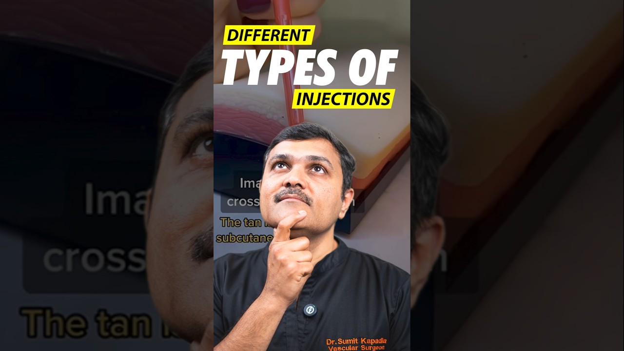 Don't Let Your Doctor Get It Wrong: Know Your Injection Types #injection #education