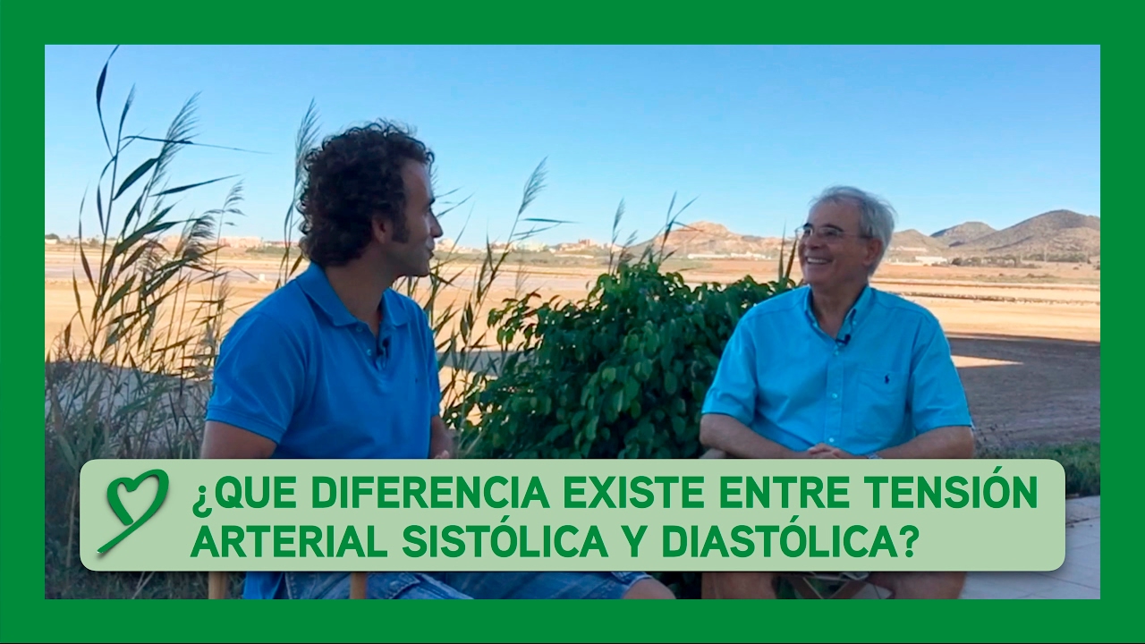¿Qué diferencia existe entre tensión arterial SISTÓLICA y DIASTÓLICA?