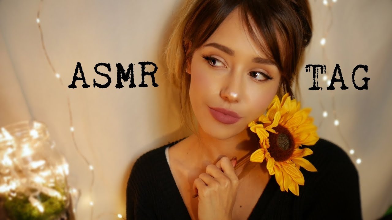 ASMR Tag  - The 25 Question CHALLENGE - Whispering Only! 💤😴