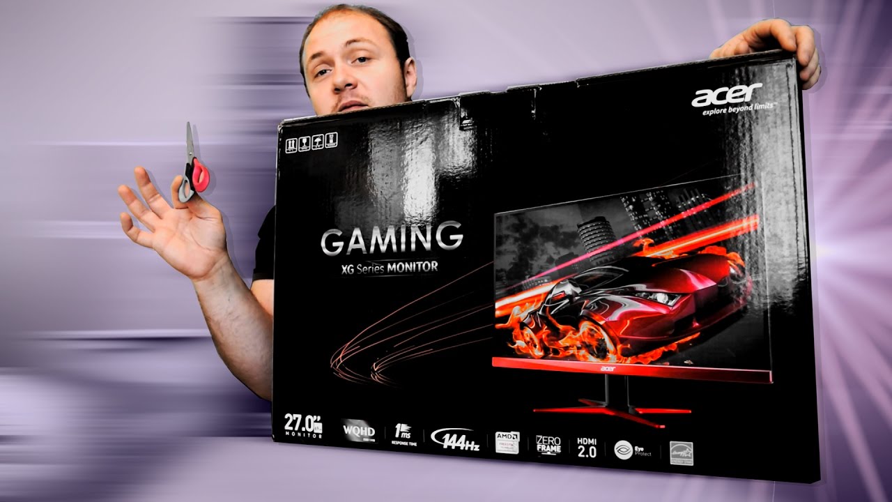 UNBOXING À L'ARRACHE (Écran gaming)