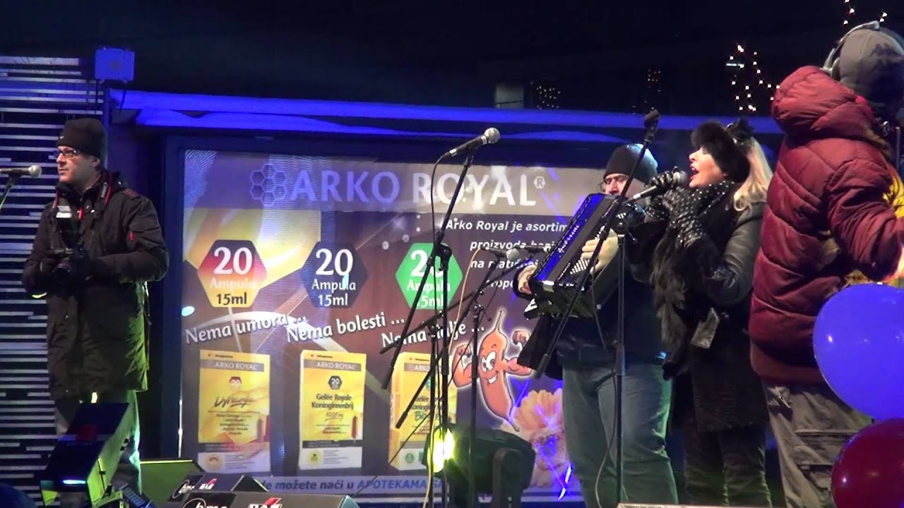 Sarajevo,docek nove 2015