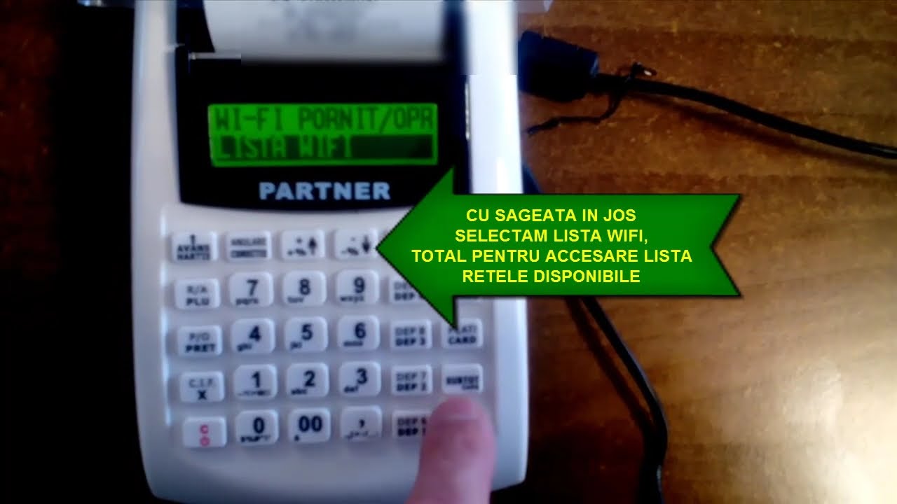 PARTNER 200 CONECTARE LA ANAF PRIN WIFI
