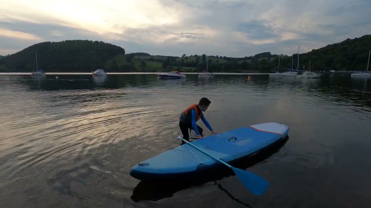 My First Solo Stand Up Paddle Board On Ullswater Lake In The Lake District 😎