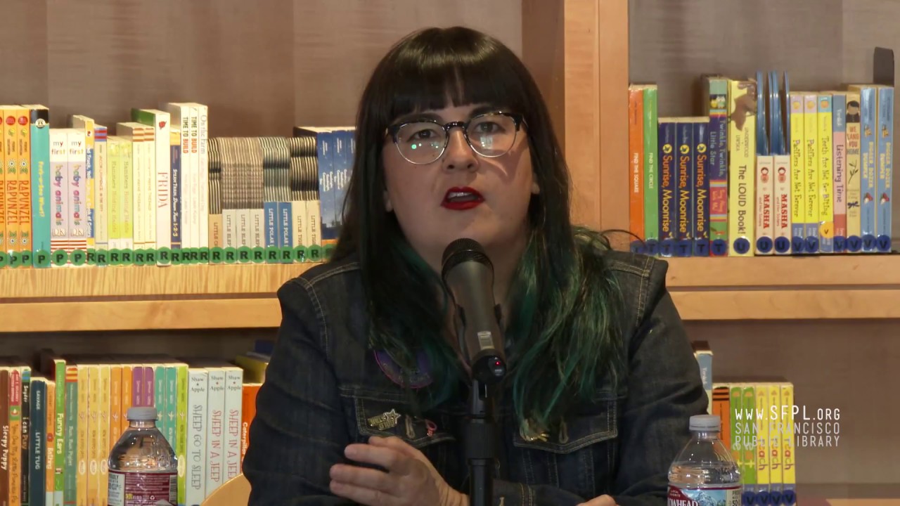 Mariko Tamaki at the San Francisco Public Library