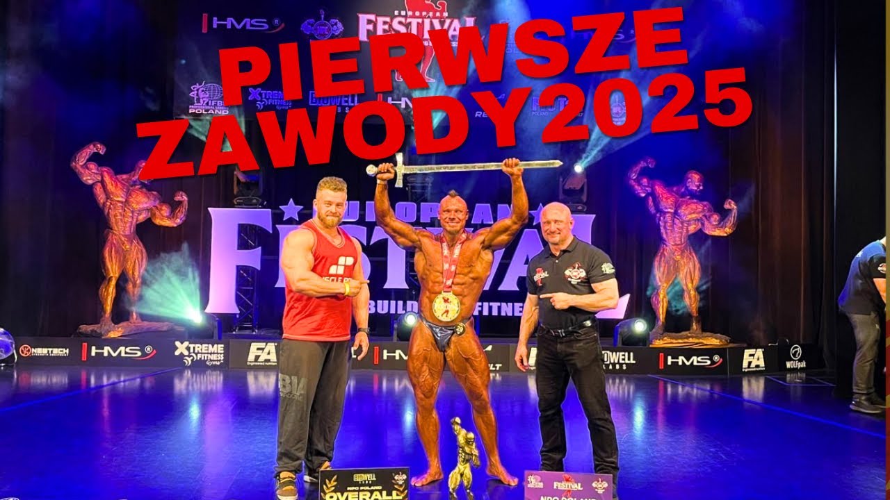 Pierwsze zawody NPC relacja wywiady z zawodnikami i trenerami
