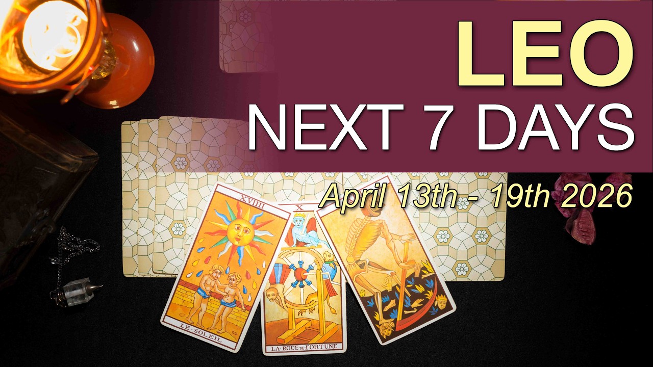 LEO Weekly Tarot &lsquo;RECEIVING AN OFFER!&rsquo; April 13 - 19 2026 Intuitive Spiritual Guidance ✨