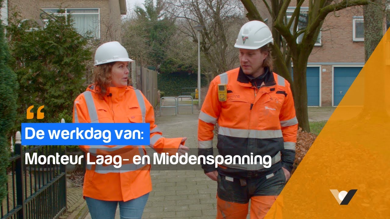 De werkdag van: Monteur laag-  en middenspanning
