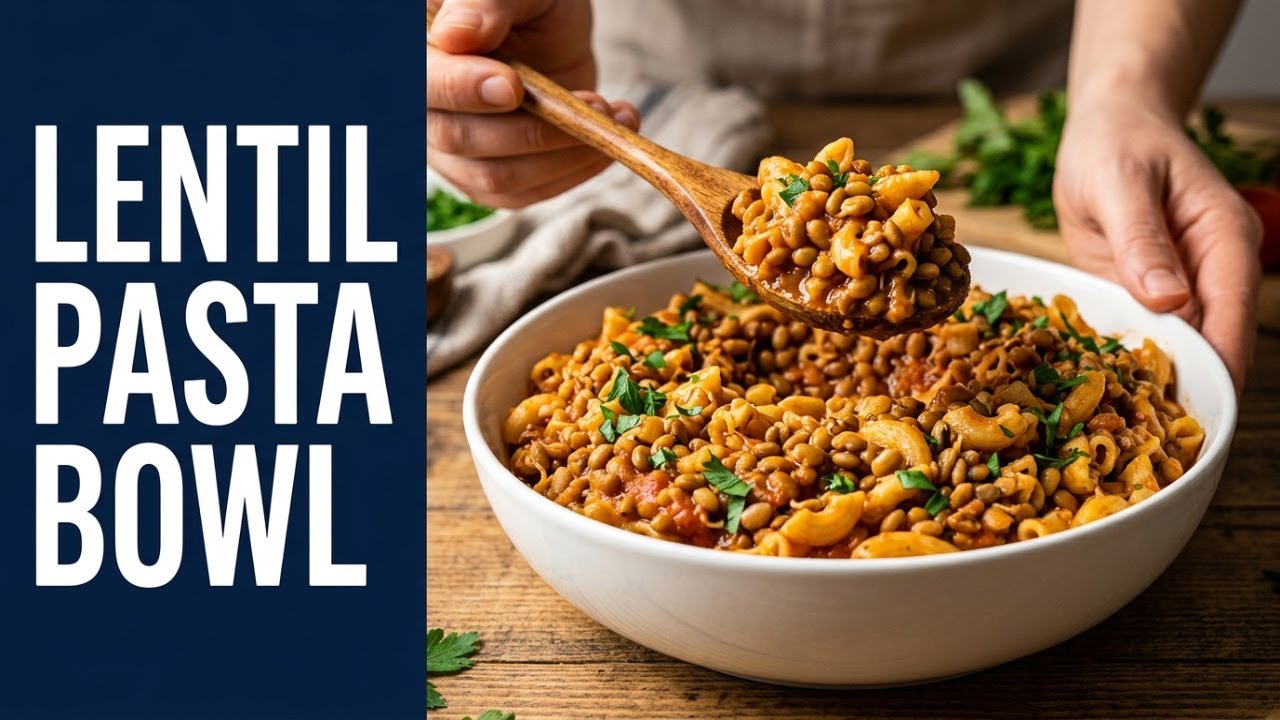 Easy One-Pot Sprouted Horse Gram Pasta Bowl | Gluten-Free & High Protein