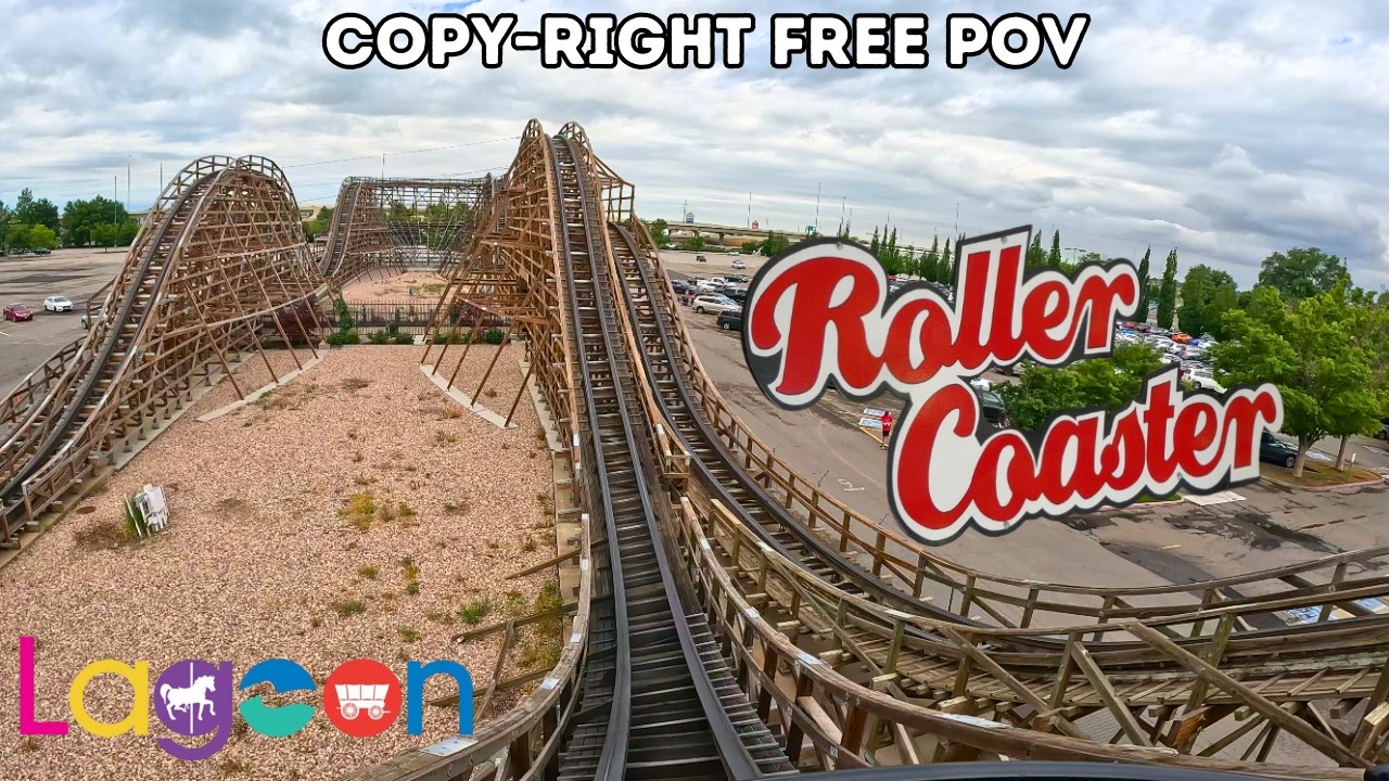 Roller Coaster | Lagoon | On & Off Ride POV's 2023