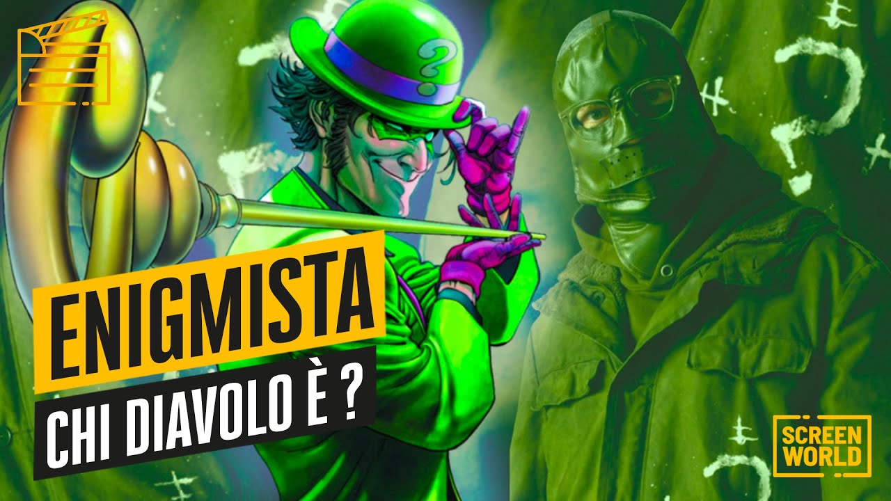 Chi diavolo &egrave; l'Enigmista? - La storia tra fumetti e cinema