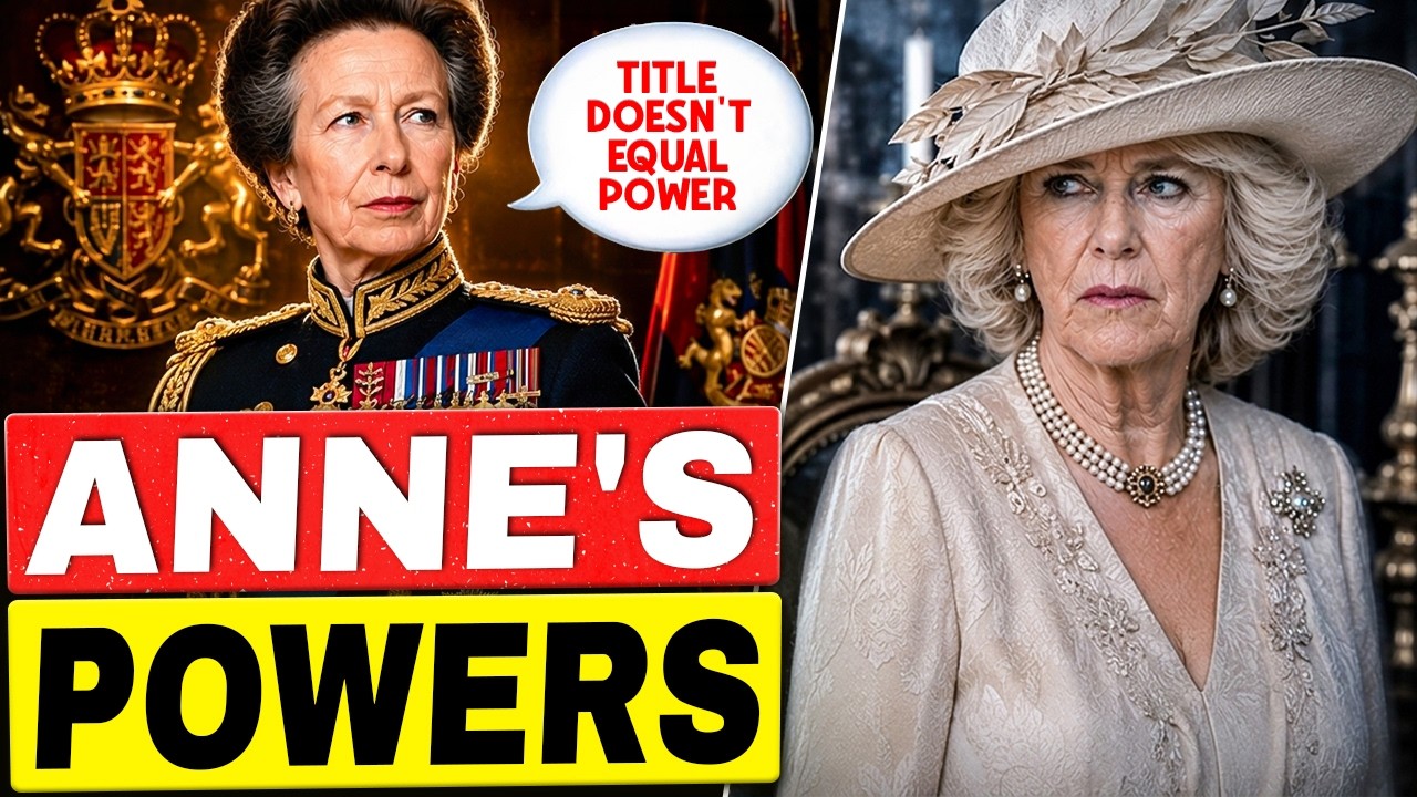 While Camilla Rests, Anne Quietly RUNS The Crown Charles Trusted Her With