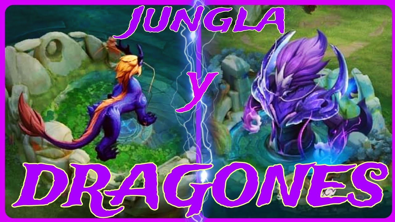 guía de la Jungla. conoce más sobre los dragones de honor of Kings. HOK (en español)