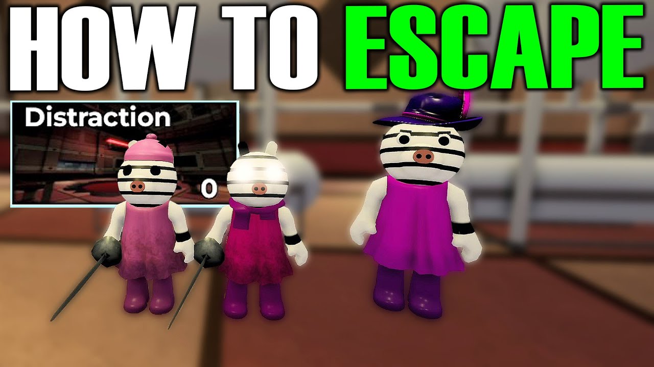 How To Escape Distraction Map Book 2 in Roblox Piggy