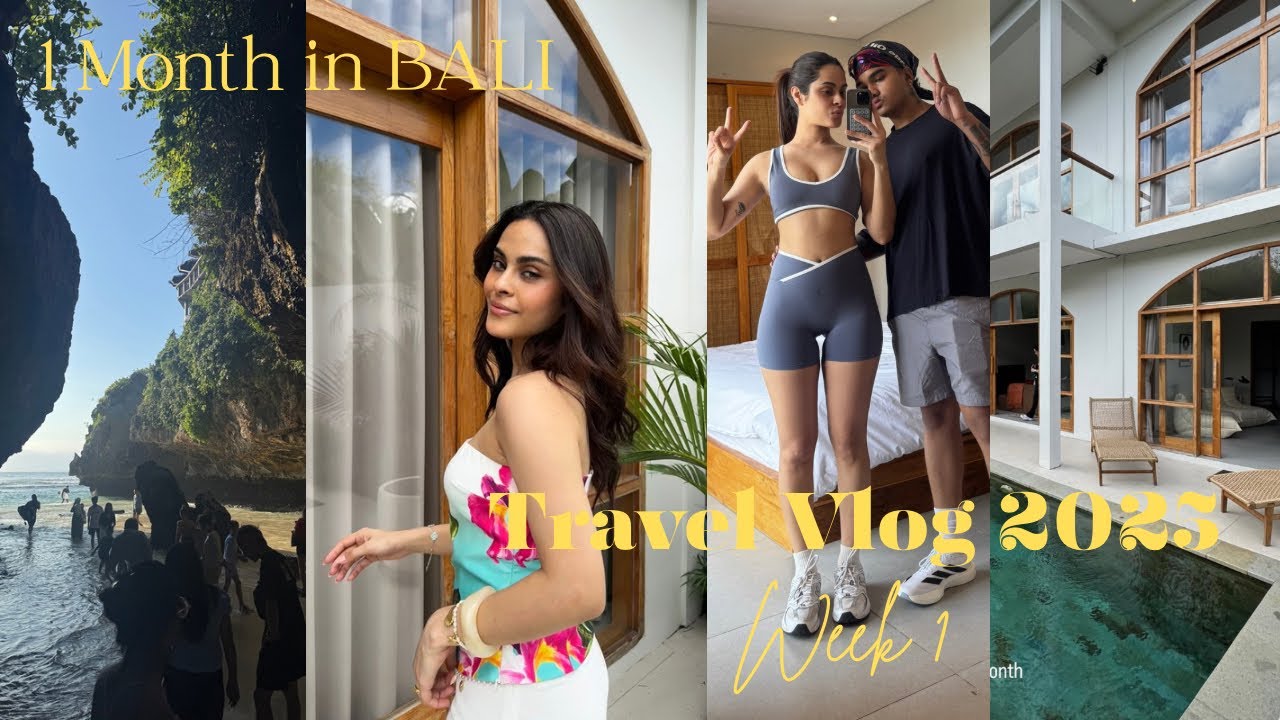Spent all our money grocery Shopping in BALI | 1 Month in BALI | Travel Vlog | Bali Travel | 