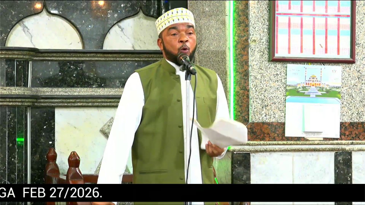 🔴LIVE# KHUTBA YA IJUMAA MASJID  MTORO DAR . SHEKH ALLY MMANGA 