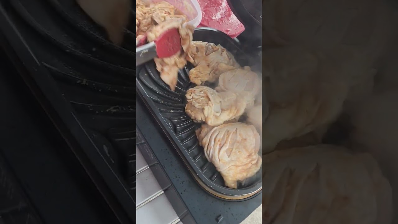 chicken thighs on the ninja foodi grill