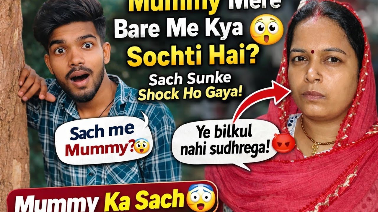 1️⃣ Mummy Mere Bare Me Kya Sochti Hai? 😱🤣 | Funny Vlog With Mom