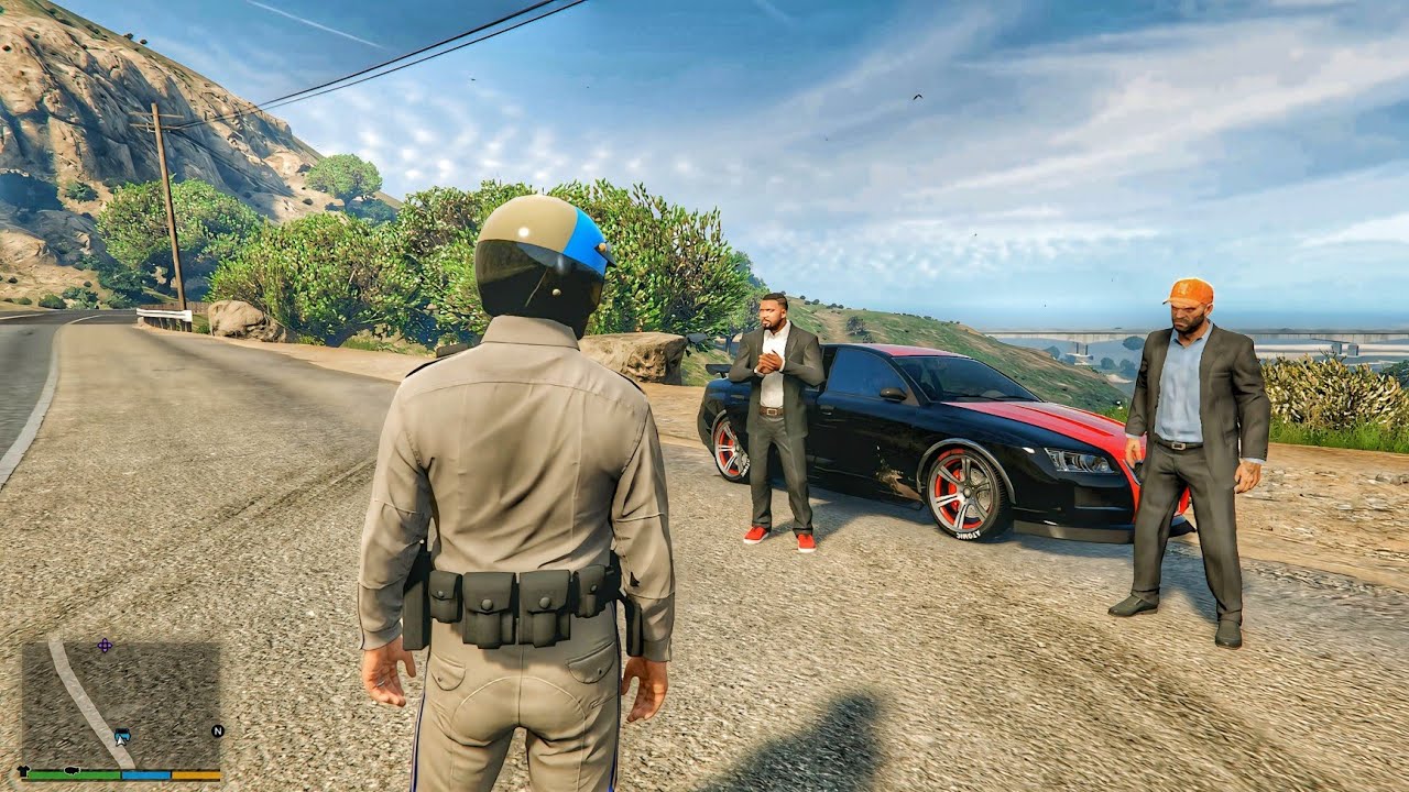 Gta V Enchanted - Michael and His Friends Go on a Secret Mission — Police Couldn’t Do Anything