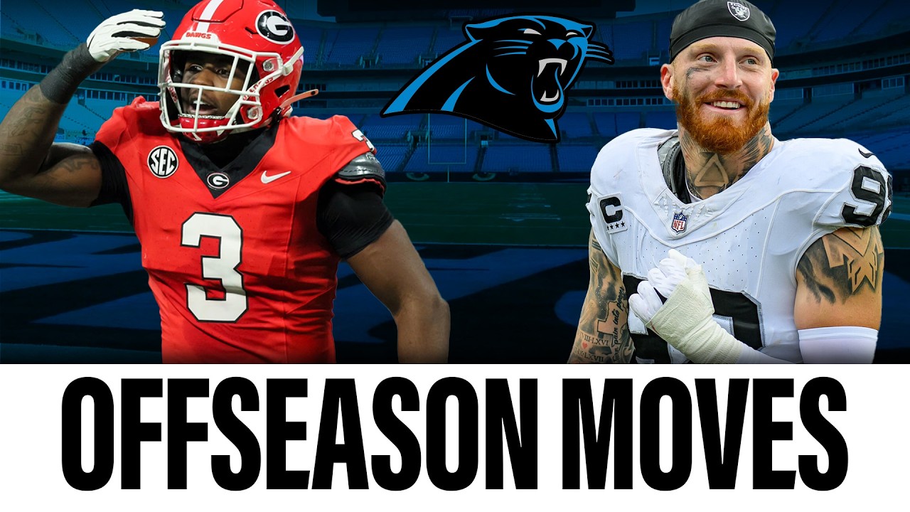 Maxx Crosby & other POTENTIAL Panthers Offseason moves w/ Manish Mehta