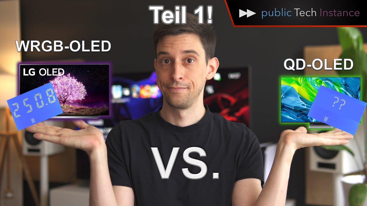 Power consumption QD OLED vs WRGB OLED | Samsung S95B