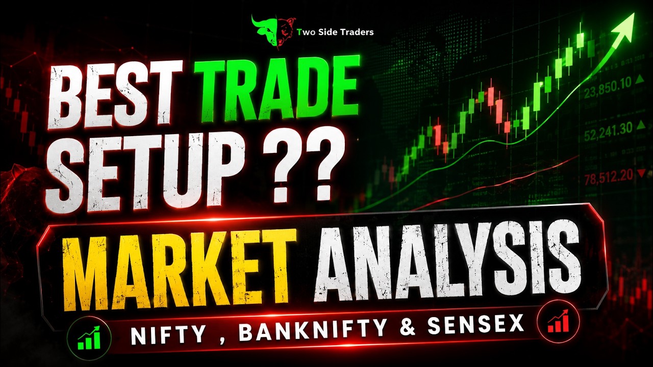 Monday Market: Nifty, Bank Nifty & Sensex Analysis for Best Trade Setup | Market Analysis