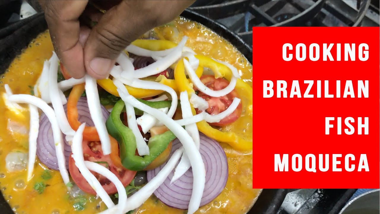 How to make MOQUECA MISTA BAIANA. Brazilian Fish Shrimp Stew. Cooking Moqueca with João Silva.