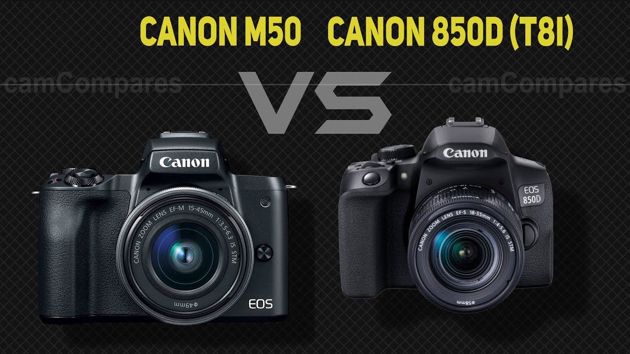 Canon M50 vs Canon 850D (T8i)  [Camera Battle]
