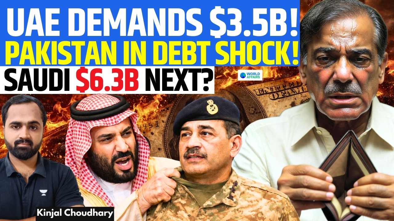 Pakistan&rsquo;s Debt Crisis Explodes: UAE Demands $3.5B, Saudi Next? IMF Loan at Risk | Kinjal