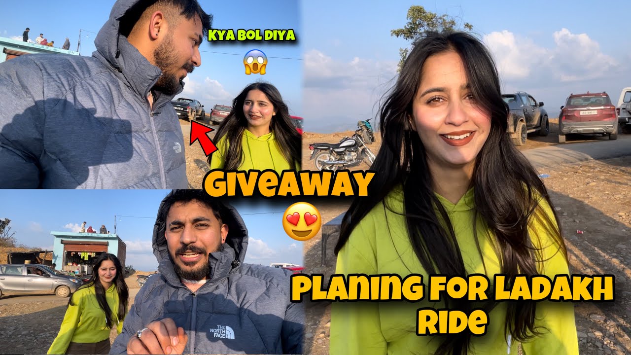 Ladakh ride with @theamirmajid | giveaway😍