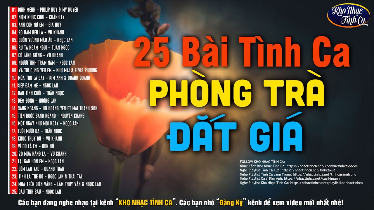 Dòng Nhạc Tình Ca Càng Nghe Càng Tha Thiết, Đắt Giá Vô Cùng | Tình Ca Hải Ngoại Vượt Thời Gian