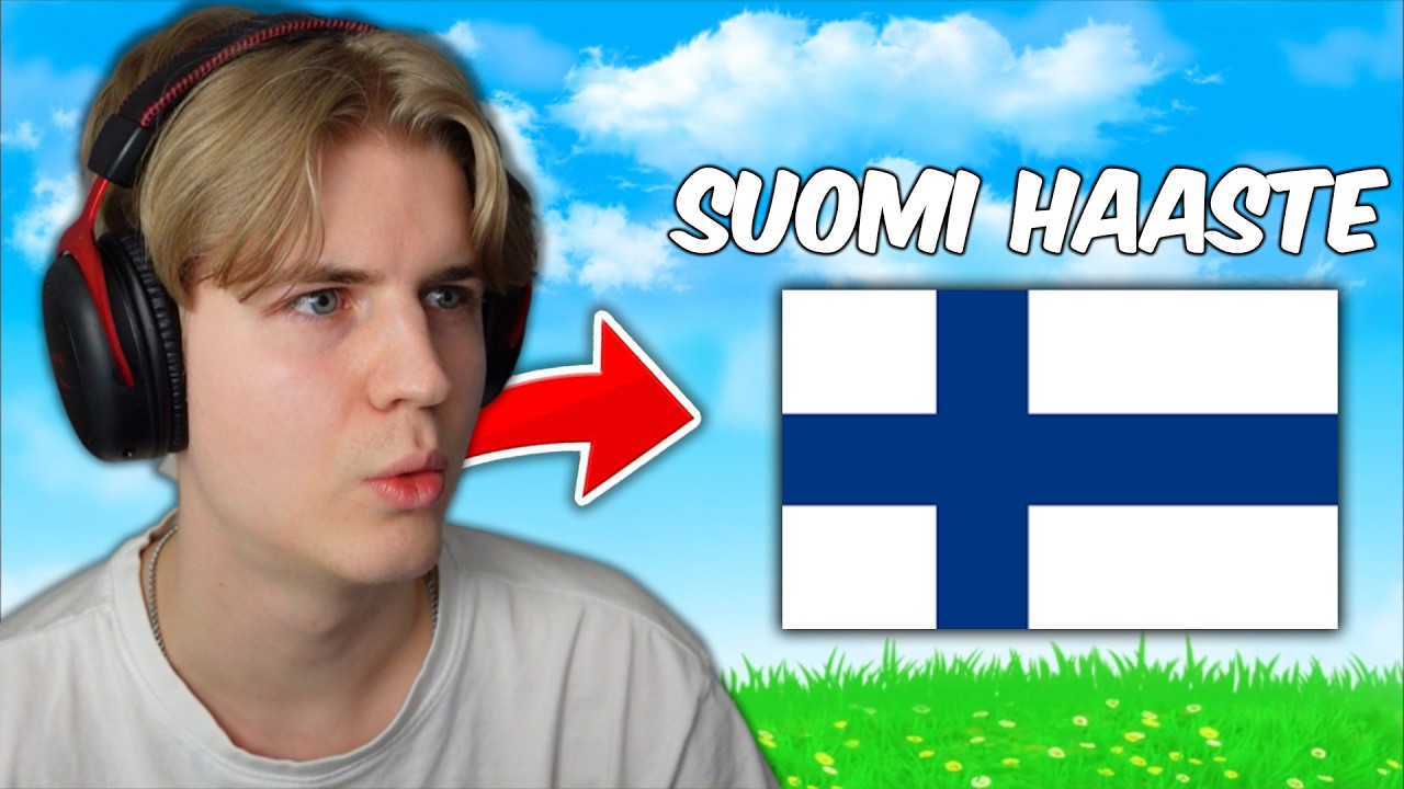 FORTNITE SUOMEKSI HAASTE W/ESKOLIVE