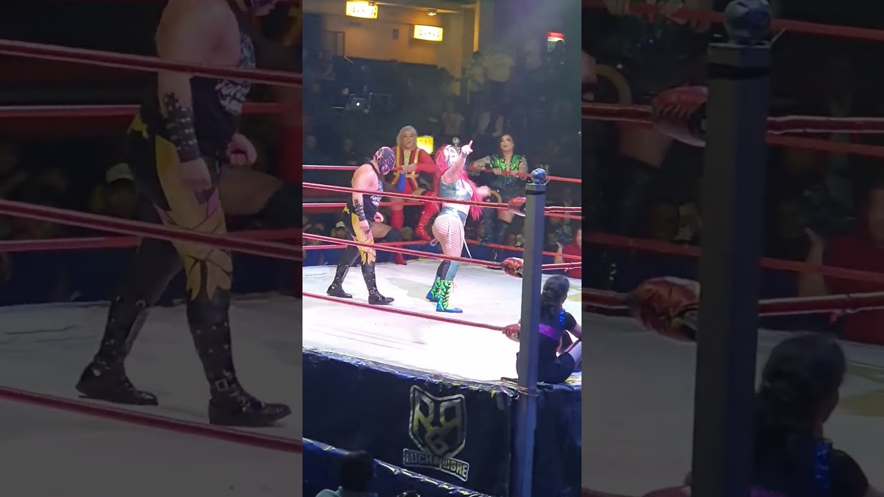 El castigo de #sadika en el &uacute;ltimo aniversario de la #iwrg #luchalibre #luchalibremexicana