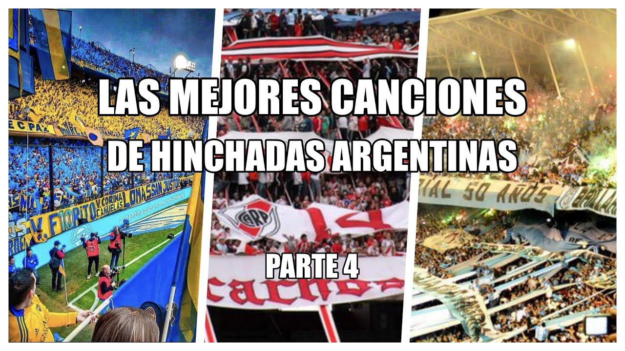 LAS MEJORES CANCIONES DE HINCHADAS ARGENTINAS PARTE 4 | TonchoX