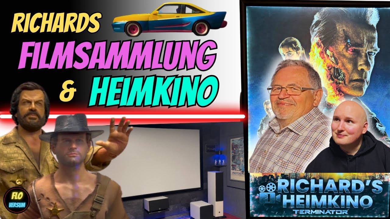 Ein FILMSAMMLER und HEIMKINO TRAUM! Richard zeigt seine Traumhafte Filmsammlung! | ROOMTOUR