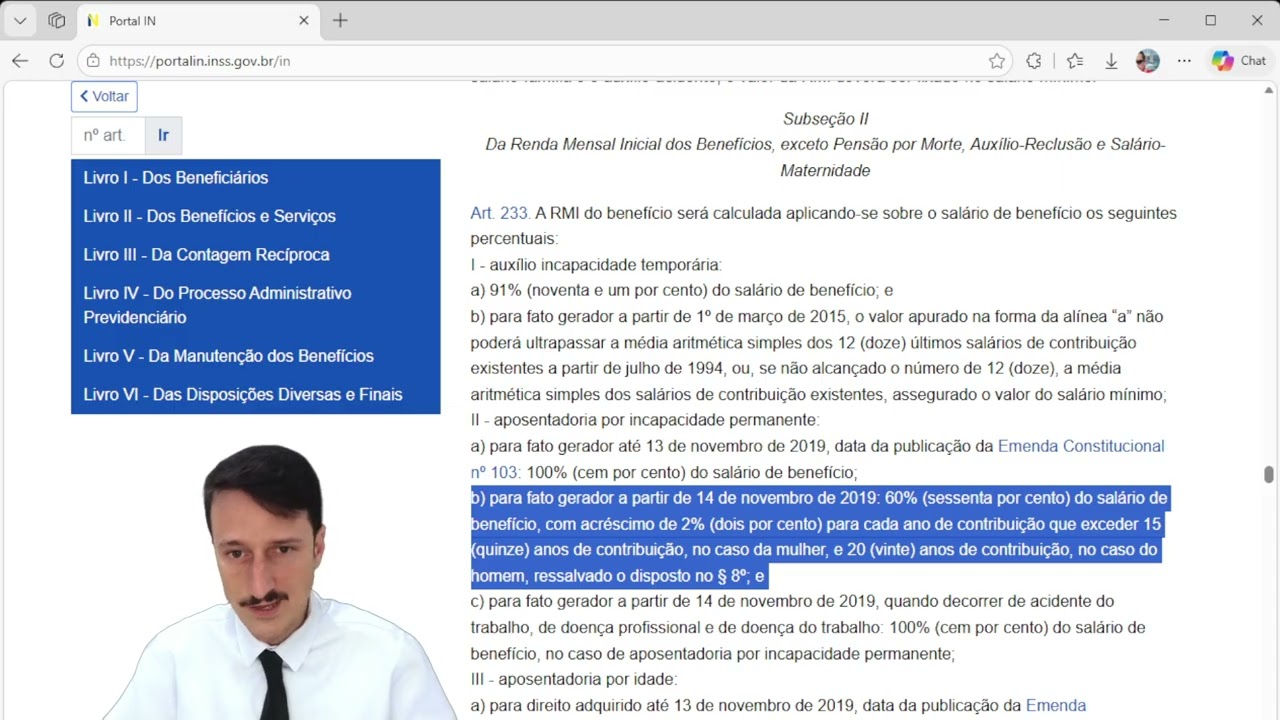 Renda Mensal Inicial da Aposentadoria por Incapacidade Permanente