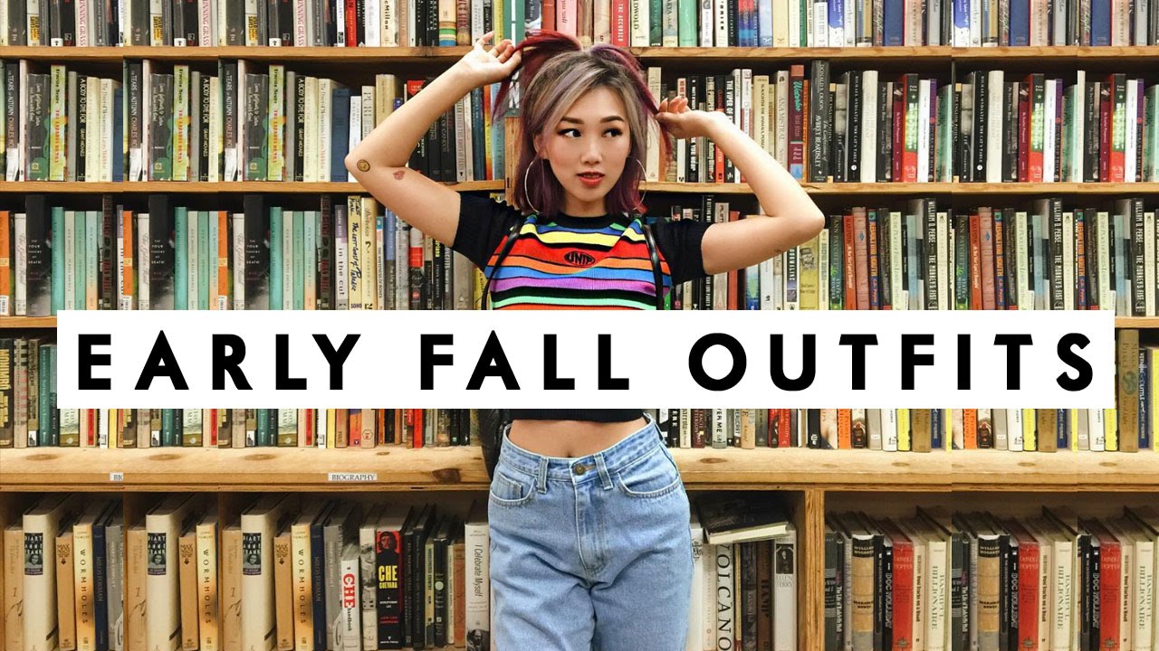 🍁 EARLY FALL OUTFITS 🍁 FOLLOW ME AROUND HOLLYWOOD! 👧🏻
