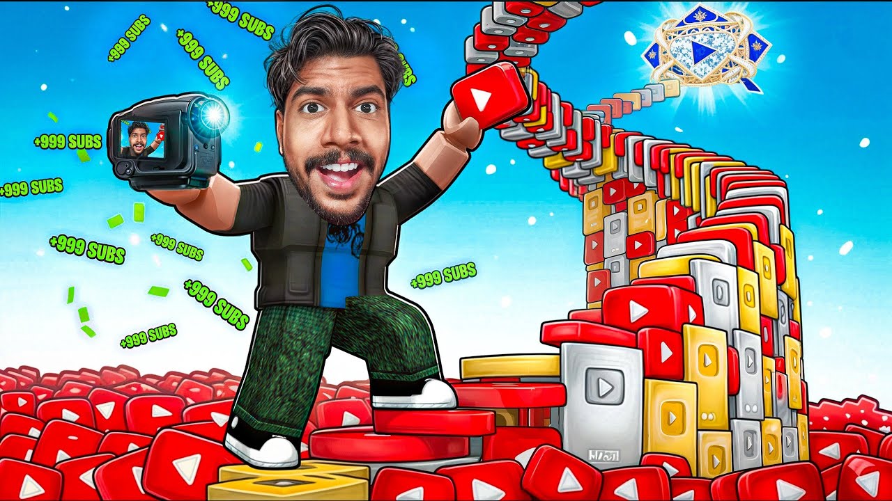 I Became The Biggest YouTuber in Roblox 🤩!!