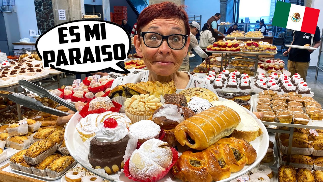 😱 MAMÁ RUSA PROBANDO PAN DULCE MEXICANO por PRIMERA VEZ y SE QUEDA SIN PALABRAS 🇲🇽