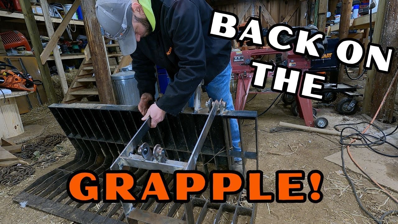 MAKING GREASABLE PINS FOR THE GRAPPLE